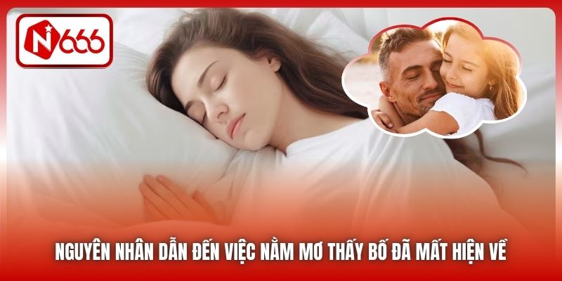 Nguyên nhân dẫn đến việc nằm mơ thấy bố đã mất hiện về